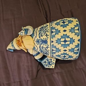 2004 Heart Wood Creek Blue Quilt Santa